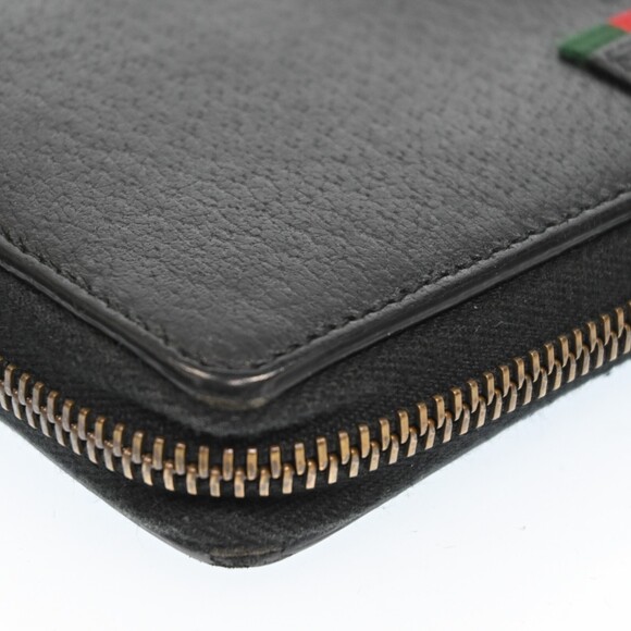 Gucci Logo Leather Zippy Long Wallet #198827G25B - Picture 9 of 15